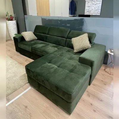 Divani letto con penisola Bm design Giotto PREZZI OUTLET sconto 23%