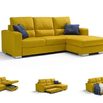 Divani letto con penisola Roland Tancredi in Offerta Outlet