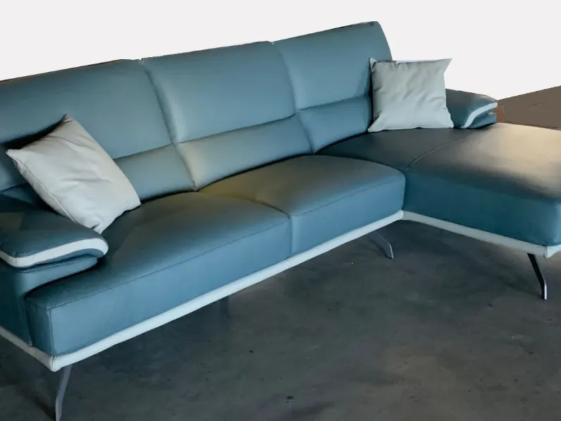 Divano angolare Art.135 divano in pelle mod.giada serie cr Collezione esclusiva ad un prezzo imperdibile