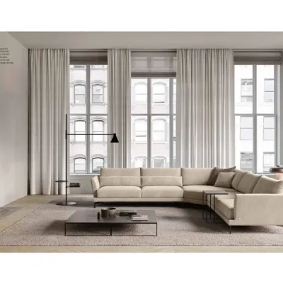 Divano angolare Elton * Doimo salotti in Offerta Outlet