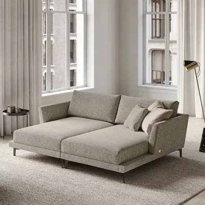 Divano con penisola Elton * Doimo salotti PREZZI OUTLET