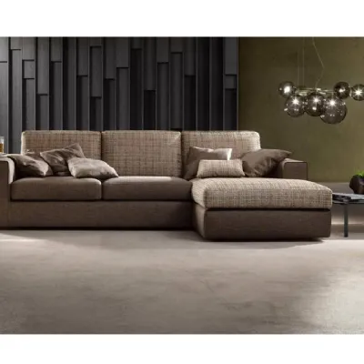 Divano con penisola Peppy br-26 Samoa a PREZZO OUTLET
