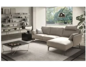 Divano con penisola Living minimal Samoa a prezzo scontato