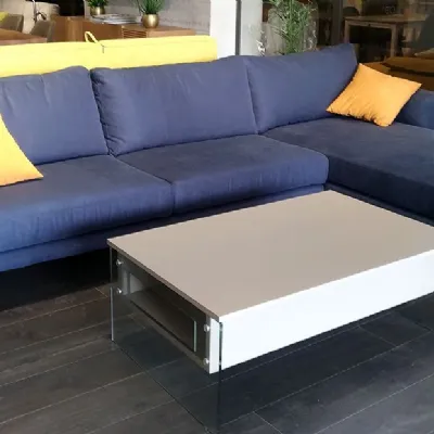 Divano con penisola Phlip 77/92 Doimo salotti a PREZZO OUTLET