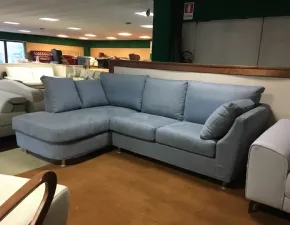 Divano con penisola Piccolo Vama divani PREZZI OUTLET