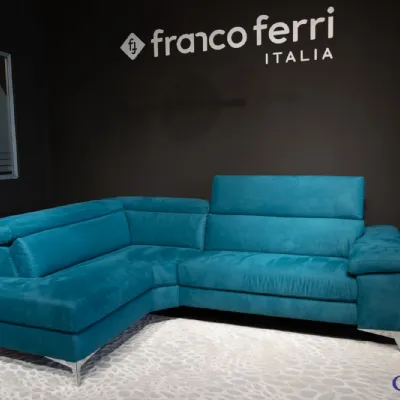 Divano con penisola Salir Franco ferri in OFFERTA - 60%