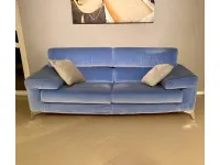Divano Coppia di divani azzurro Ft: con uno SCONTO ESCLUSIVO del 52%
