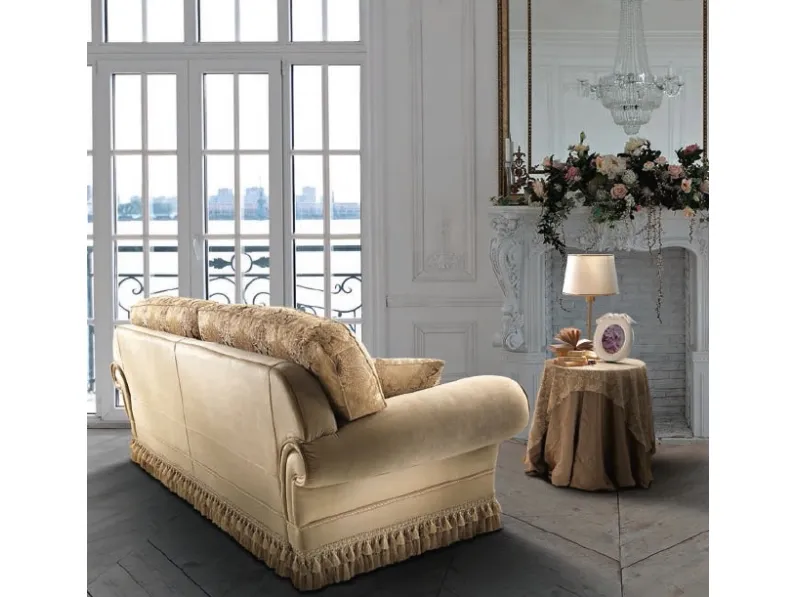 Divano Divano ducale  luxury legno massello di rovere Md work a prezzi outlet