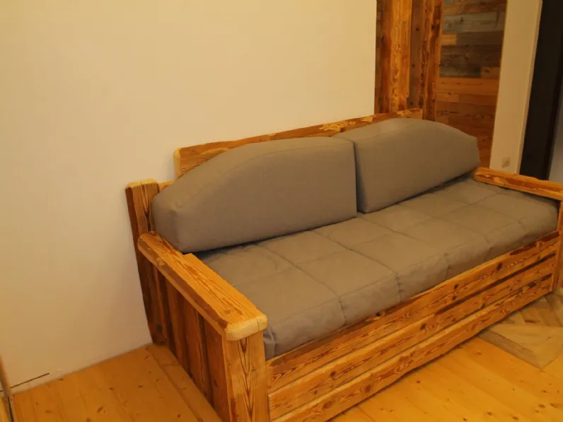 Divano letto Legno vecchio Artigianale PREZZI OUTLET