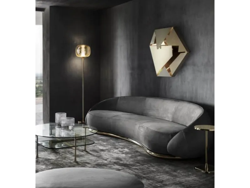 Divano Luxury sofa nabuk ottone  Md work in offerta