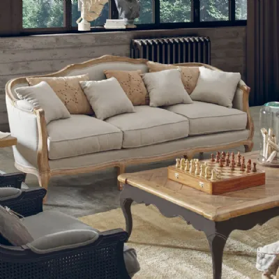 Divano tessuto in misto piuma  Dialma brown in Offerta Outlet