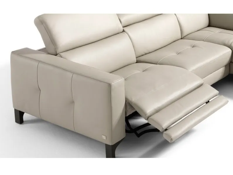 Divano relax in stile Moderno Con movimento relax con forte sconto