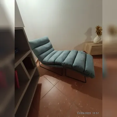 Divano relax Mod. mollis poltrona e pouff Rigosalotti ad un prezzo vantaggioso