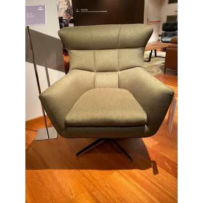Poltroncina Jacob small swivel Calia in Offerta Outlet
