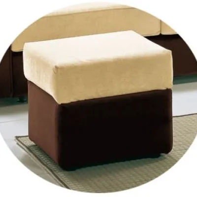 Pouf modello Pouf quadro moderno Artigianale a PREZZI OUTLET