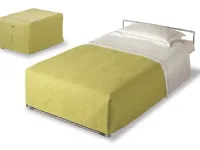Pouff trasformabile in letto sfoderabile 