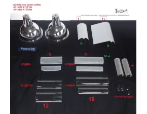 Illuminazione Fontana Arte Parti di ricambio lampade fontana arte
