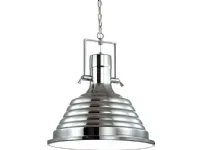 Lampada a sospensione Artigianale Lampadario a sospensione fisherman di ideal lux Argento a prezzi convenienti