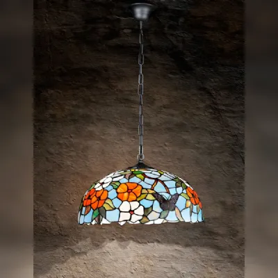 Lampada a sospensione Collezione esclusiva Butterfly t1000 s tiffany perenz stile Classica a prezzi convenienti