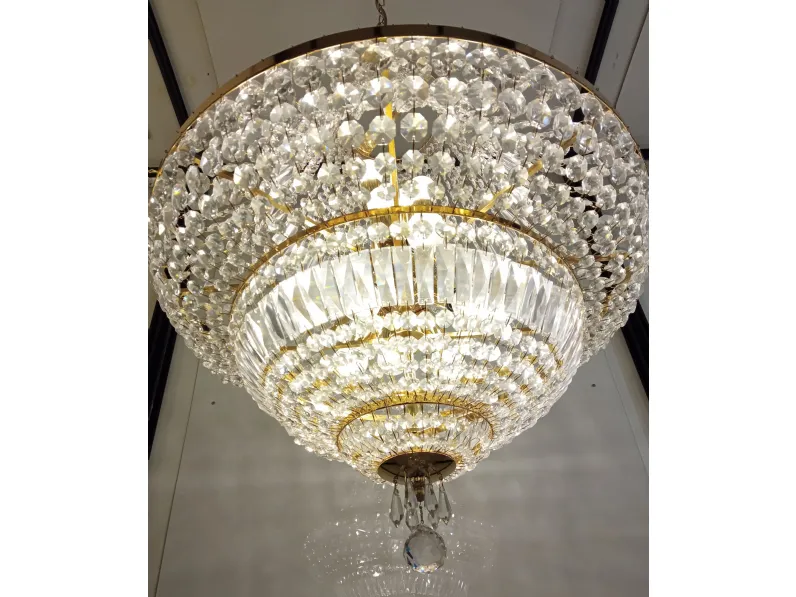 Lampada Imperiale sospensione cristallo stilid'arte Collezione esclusiva in OFFERTA OUTLET