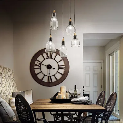 Lampada a sospensione Gretel 5 luci stile industriale Ideal lux con uno sconto esclusivo