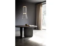 Lampada a sospensione in cristallo Noctambule suspension 3 low cylinder and cone Flos in Offerta Outlet