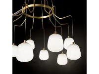 Lampada a sospensione in vetro Karousel sp6 Ideal lux in Offerta Outlet