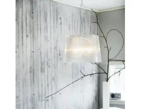 Lampada a sospensione Kartell Ge' Trasparente in offerta