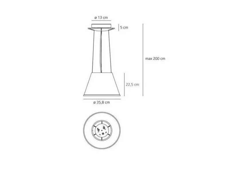 Lampada a sospensione Choose suspension Artemide a prezzo Outlet 