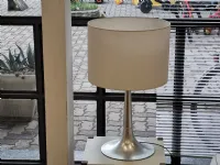 Lampada Artigianale Lampada argento e bianco a PREZZI OUTLET