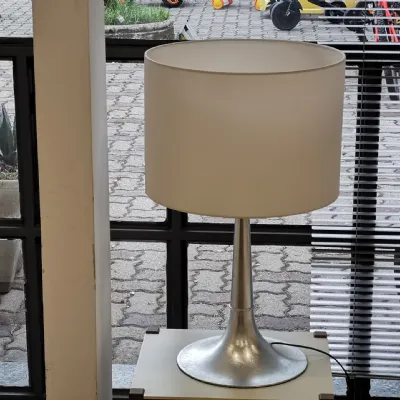 Lampada Artigianale Lampada argento e bianco a PREZZI OUTLET