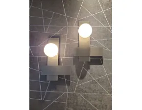 Lampada da parete in metallo Kea Cantori in Offerta Outlet
