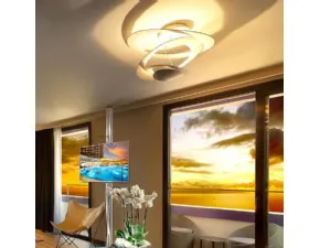 Lampada da soffitto Pirce plafoniera oro 1255120a Artemide in Offerta Outlet