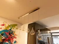 Lampada da soffitto stile Design Lampadario con gocce regolabile  Artigianale con forte sconto