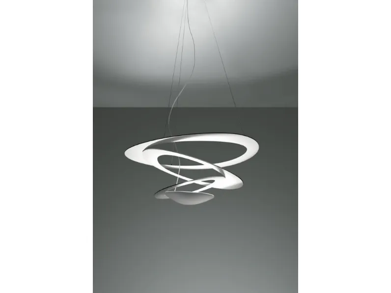 Lampada da soffitto stile Design Pirce mini sospensione led bianco Artemide in saldo