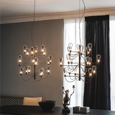 Lampada da soffitto stile Design Poseidon Cattelan italia in offerta