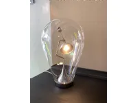 Lampada da tavolo in cristallo Blow Studio italia design in Offerta Outlet
