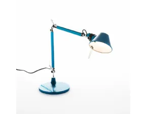 Lampada da tavolo stile Moderno A011850 tolomeo micro blu artemide Collezione esclusiva in saldo