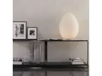 Lampada da tavolo in vetro Uovo grande  Fontana arte a prezzo scontato
