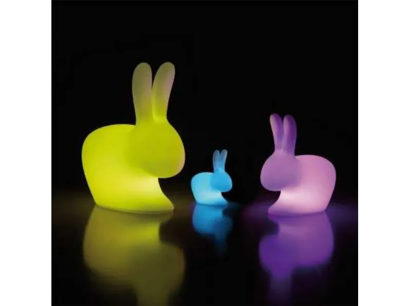 Lampada da tavolo Qeeboo rabbit xs Qeeboo a prezzo Outlet