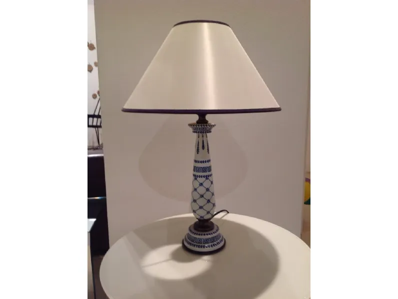 Lampada da tavolo stile Classica Porcellana Mangani con forte sconto