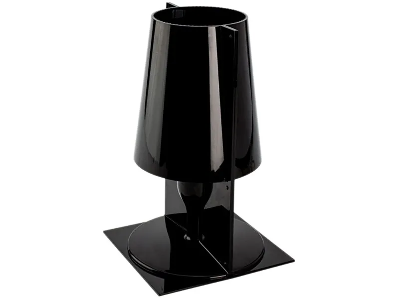 Lampada da tavolo Take nero q8 Kartell con un ribasso esclusivo