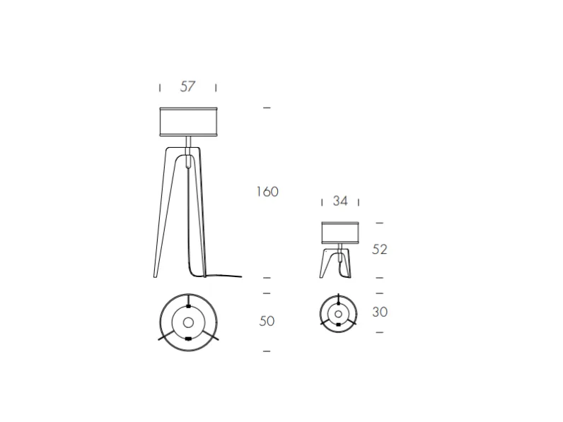 Lampada da tavolo Tonin casa Klimt stile Moderno con forte sconto