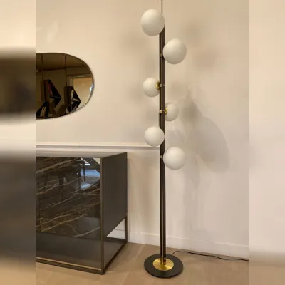 Lampada da terra Cattelan italia Planeta Bianco con forte sconto