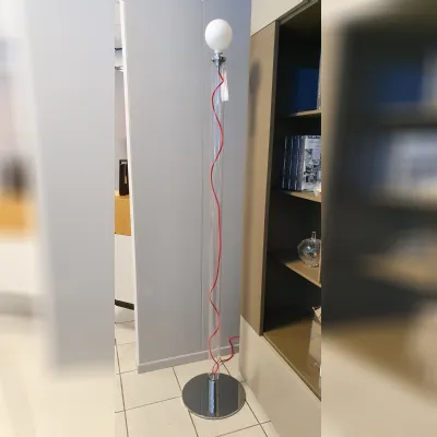 Lampada da terra in vetro Toolight Vesoi a prezzo scontato