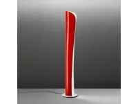 Lampada da terra stile Design Artemide cadmo led rossa Artemide a prezzi outlet