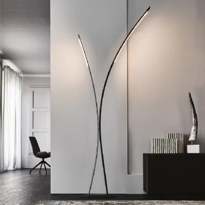 Lampada da terra in metallo Twin Cattelan italia a prezzo scontato