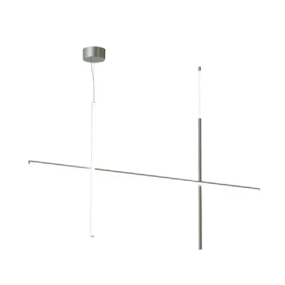 Lampada a sospensione stile Design Flos coordinates suspension 2 argent Flos in offerta