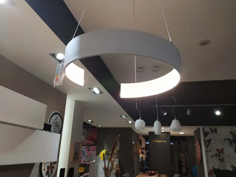 Lampada a sospensione in metallo Intro led Ondaluce in Offerta Outlet