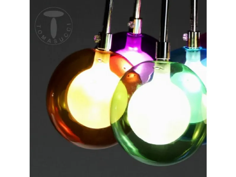Lampadario Tomasucci modello Spheres Colors